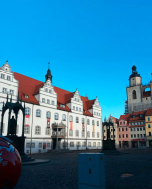 Wittenberger Altstadt Marktplatz